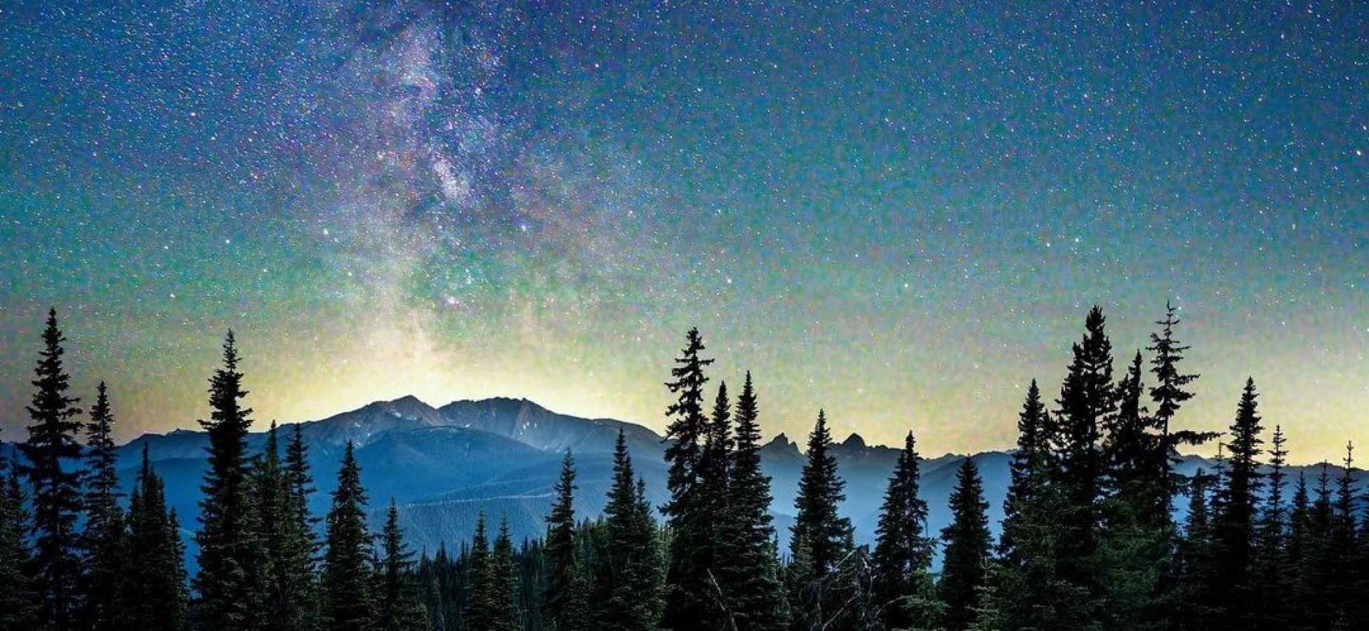 Sternenhimmel im E.C. Manning Park