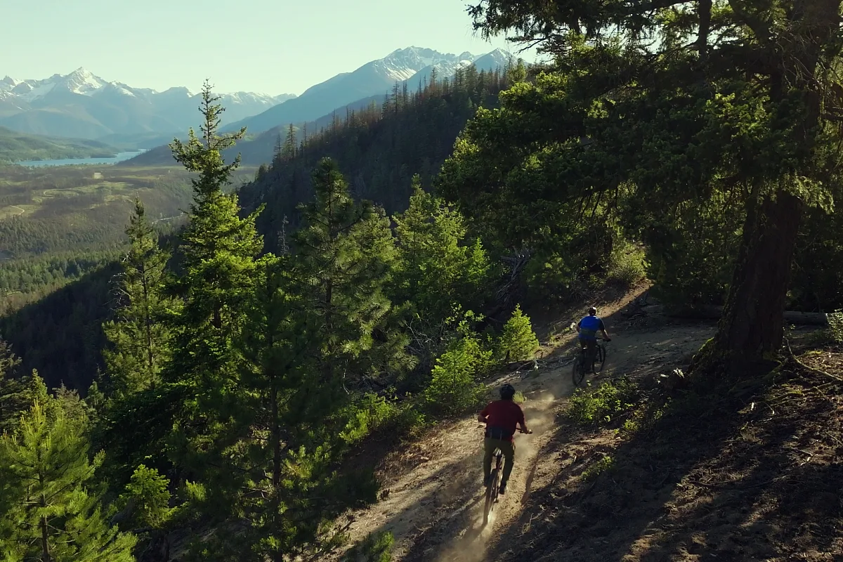 Biking in Nature's Heartland in BC, Canada
