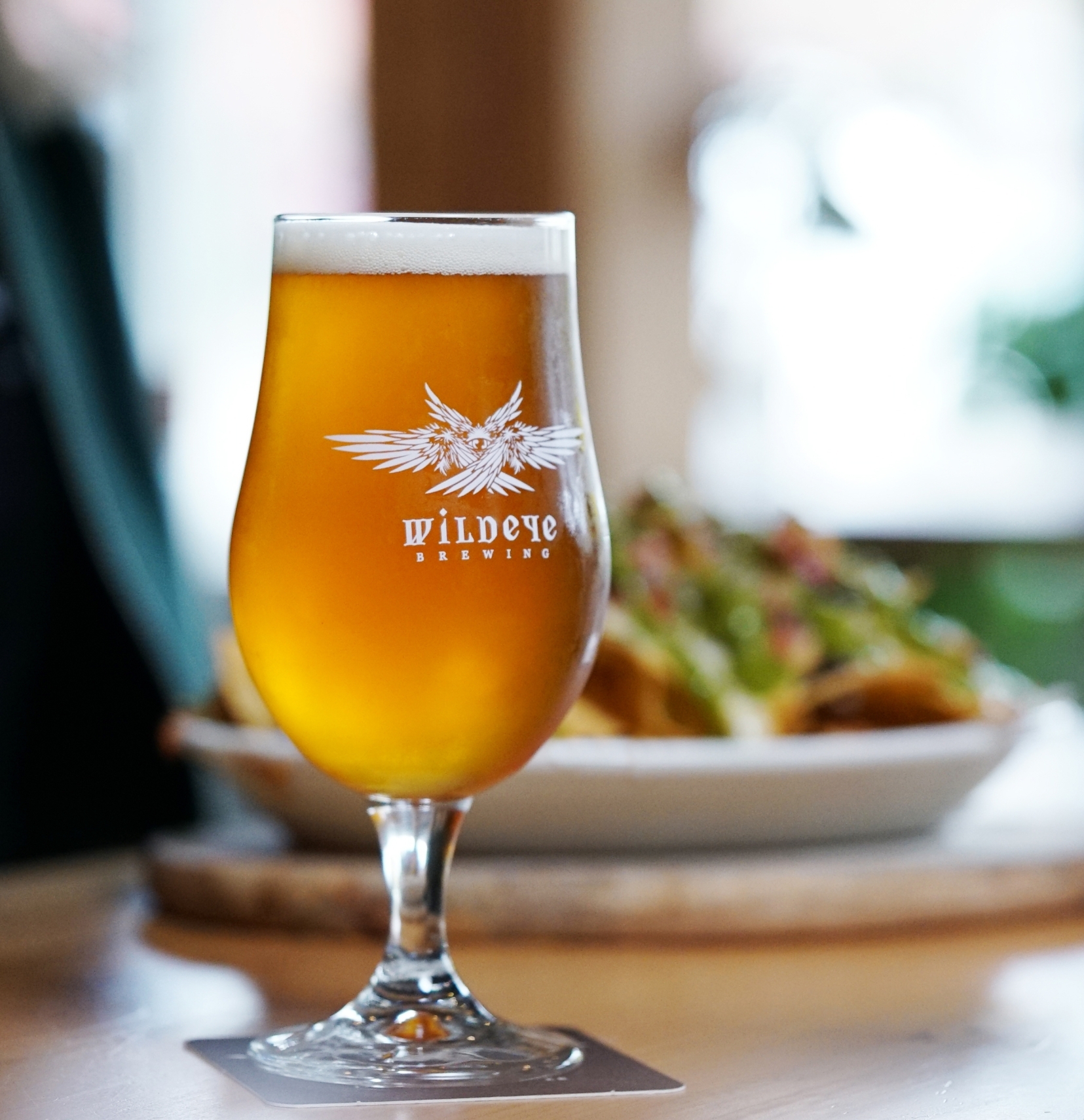 Two beers from Wildeye Brewing, BC Ale Trail