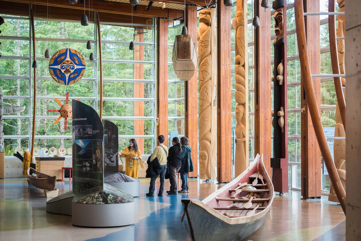 Cultural Ambassador tour, Squamish Lil'wat Cultural Centre in Whistler | Blake Jorgensen