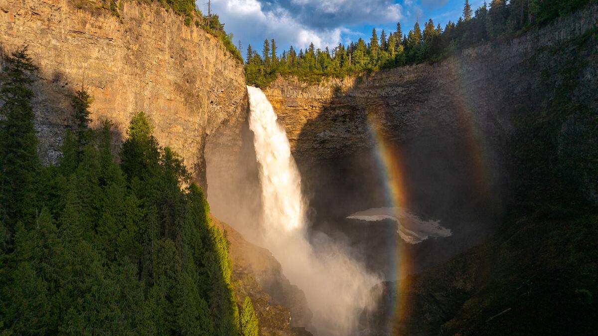 Helmcken Falls im Wells Gray Provincial Park