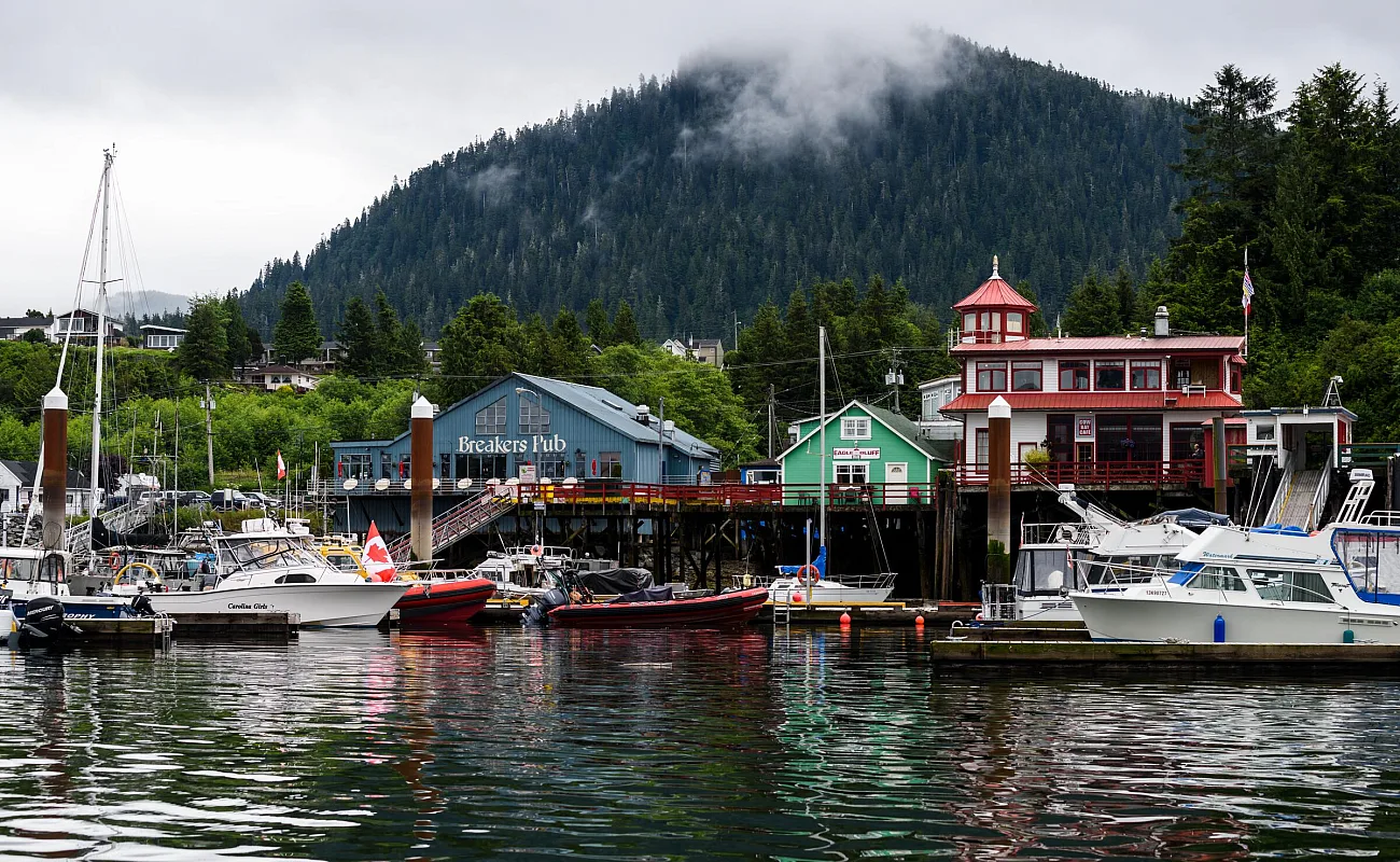 El puerto de Cow Bay en Prince Rupert, norte de Columbia Británica | Andrew Strain