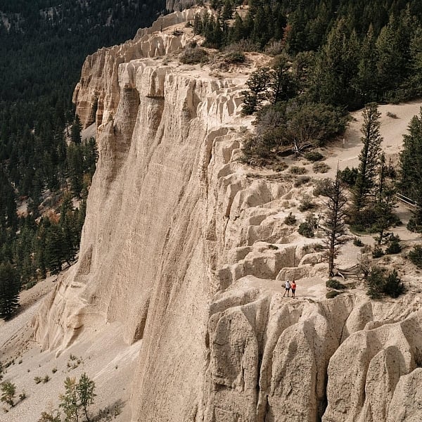 On the Hoodoo Trail; an out and back trail near Fairmont Hot Springs.