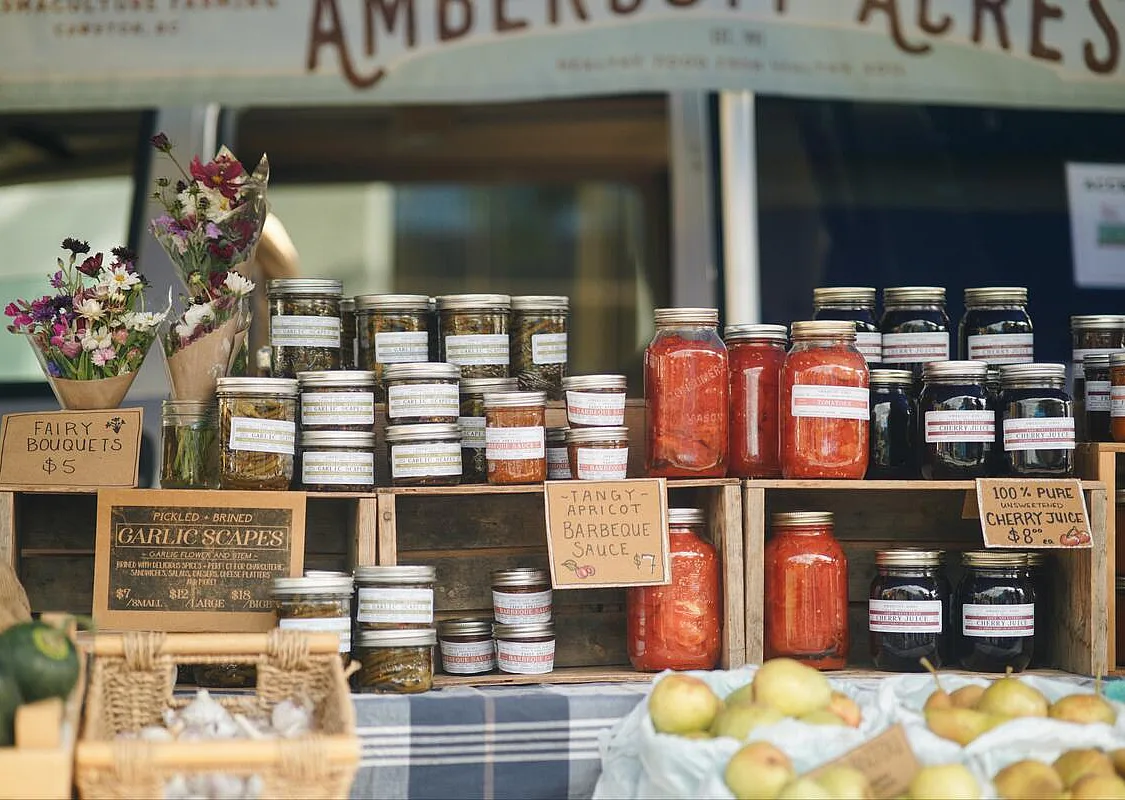 Mercado de agricultores de Penticton