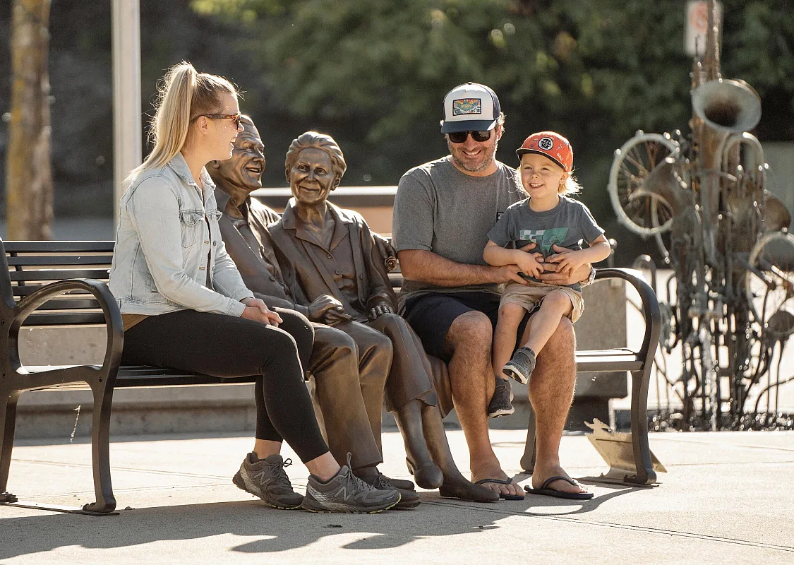 Castlegar SculptureWalk Event.