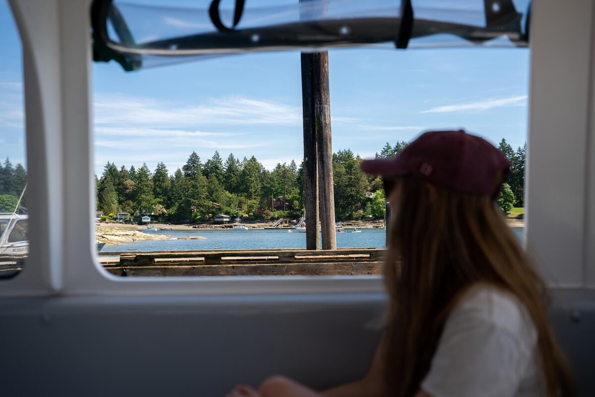 Ferry to Saysutshun (Newcastle Island) Marine Provincial Park
